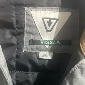 VISSLA Jacket with Black and Gray Accents